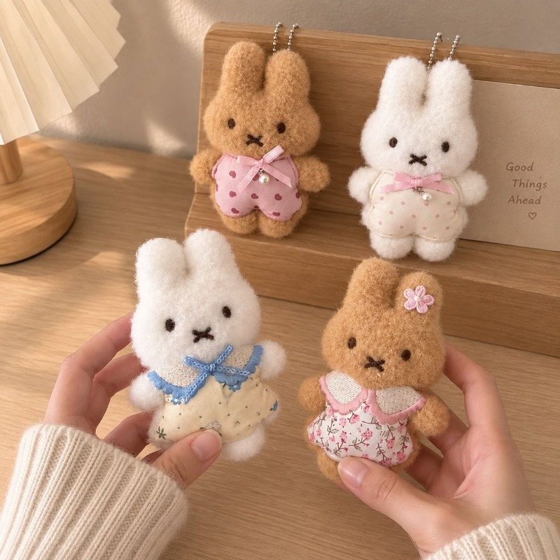 New Miffy rabbit Doll Keychain - Staedtler Pencil Lumocolor 评论和价格