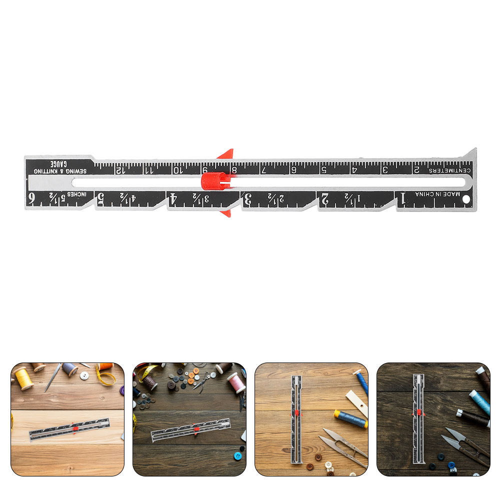 8Pcs Ergonomic Sewing Ruler Se - Sewing Gauge Ruler 评论和价格